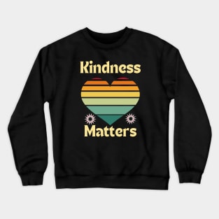 Vintage Kindness Shirt Crewneck Sweatshirt